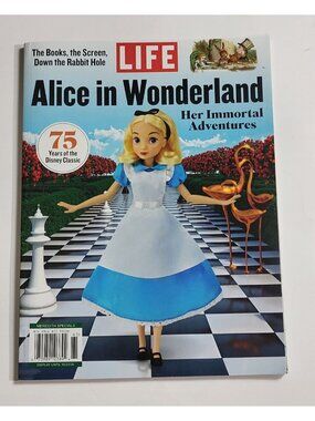 Life Magazine Alice In Wonderland 75 Years Disney Her Immortal Adventures